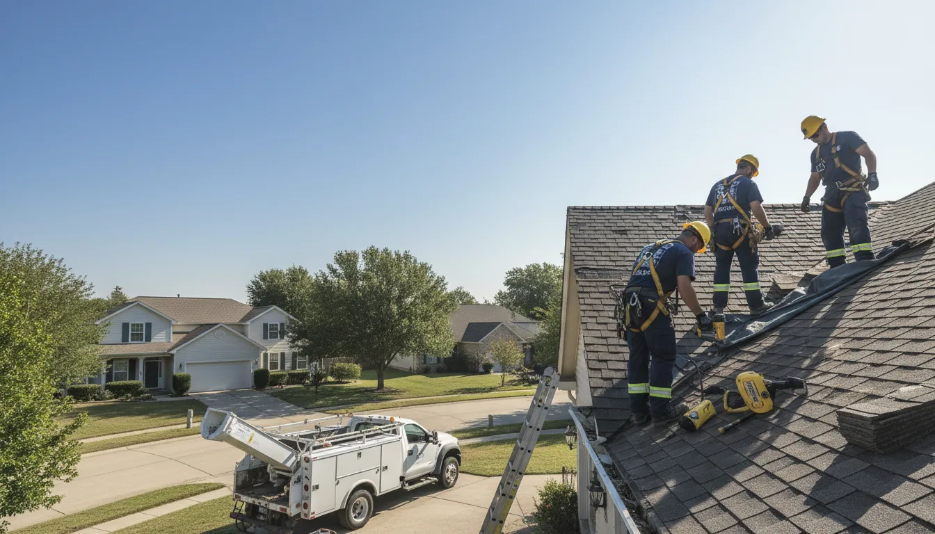 Emergency Roof Repair in Mcadoo, TX near me